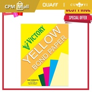 "VICTORY" Colored Bond Paper YELLOW | CPM