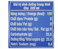 Nước ngọt có ga Pepsi vị Cola lon 320ml lốc 6
