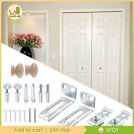 [Ihoce] Bifold Door Hardware Set High Performance Barn Door Hardware Replace Parts