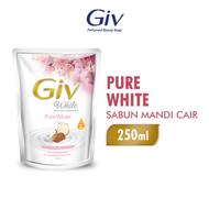 Giv White Sabun Mandi Cair Bengkoang Pouch 250ml