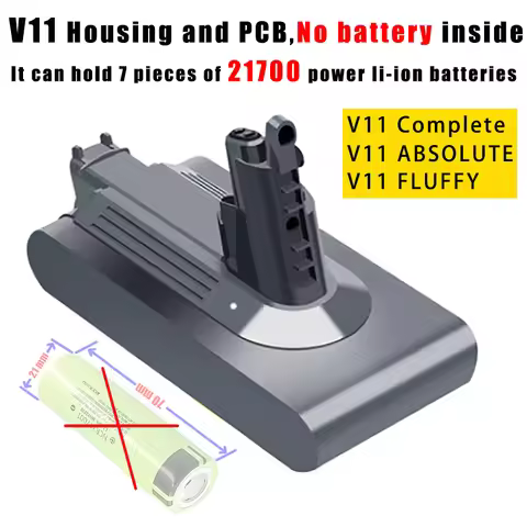 V11 Vacuum Cleaner Lithium Battery Case Charging Protection PCB for Dyson 25.2V SV14 Complete Absolu