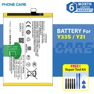 Battery B-S2 Compatible For Vivo Y33S / Y21 (5000 mAh)