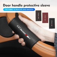 Car Gloves Inner Door Covers Handle Protector  For Honda Mugen Power Accord Civic Vezel Crv City Jazz Hrv