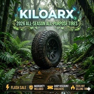 Kiloarx 225/75R15 1PC SUV Tires High Performance Long Life 2026 Sport Driving Max Traction Pack