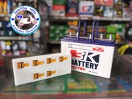 แบตเตอรี่ส่องสว่าง 3K N20 ขั้วสลับ ใช้ได้ (4 in 1) 4V 6V 8V 12V 20Ah ในตัวเดียว ใช้งานสำหรับส่องสัตว