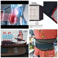 เข็มขัดกระชับสัดส่วน เข็มขัดอินฟราเรด Nano Hot Belt ZR Fat reducing Massage Belt