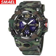 SMAEL Sport Digital Watch for Men Waterproof Outdoor Tactical Electronic Watch Multifunctional