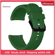 ChicAcces Universal 20mm Silicone Watch Strap for Samsung Galaxy Watch Active Gear Sport