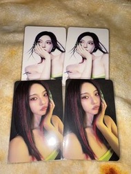 aespa Lemonnade 快閃小卡 ning ning