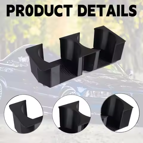 1PCS Car Cup Holder 3D Printed Suitable For BMW E36 Dual Cup Black Holder Car Storage Box Storage As