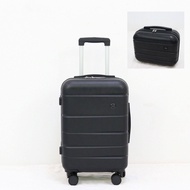 กระเป๋าเดินทาง luggage 20นิ้ว แม่ลูก กระเป๋าเดินทาง abs+pc วัสดุ กระเป๋าเดินทางล้อลาก 360 องศา ทนสุดๆ ราคาถ