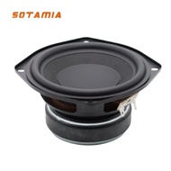 SOTAMIA 1Pcs 5.5 Inch Mid Bass Audio Speaker 4 Ohm 40W HIFI Music Mid Woofer Sound Speaker Driver DI