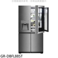 《可議價》LG樂金【GR-DBFL88ST】851公升敲敲看自動製冰門外SIGNATURE冰箱(含標準安裝)全聯700元