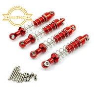 for MN D90 MN-90 MN99S WPL C14 C24 C34 RC Car 4Pcs Metal Shock Absorber Damper Upgrade Parts Accesso