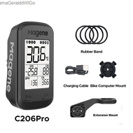 Bicycle GPS stopwatch, mountain bike odometer, C260pro wireless highway speedometer, cycling accessories KamaGeralddWlGo