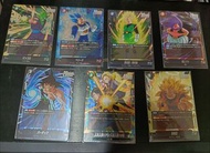 DragonBall 龍珠 fusion閃卡(不散，$100全走） Dragon Ball Super Card Game Fusion World card