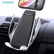 [FREE SHIPPING] Wireless Car Charger Clamping Mount Holder Fast Charging iphone Smart Sensor S5 VC