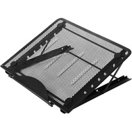 Ergonomic Laptop Tablet Stand Metal Mesh Ventilated Desktop Adjustable Computer Holder Riser Compati