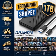 HDD 1TB Game PC & Laptop Plug and Play | External HDD Contains Ready-to-Play Games | Game Requestbeb