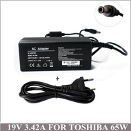 19V3.42A 65W AC Adapter Battery Charger Power Supply For Ordenadores Portatiles Toshiba Satellite PA3714U-1ACA N193 V85 R33030