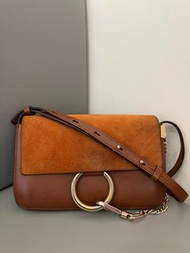 Chloe Faye Shoulder Bag small brown🤎