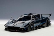 【美品釋出】1/18 Autoart Pagani Zonda R EVO - Carbon Fiber / Blue