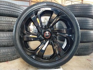 แม็กอีซูซุ ขอบ20 พร้อมยางใหม่kapsen 245 40 20 ปี22 ใส่อีซูซุตัวเตี้ย  h1