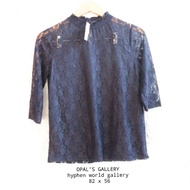 Top Turtleneck E HYPHEN WORLD GALLERY Brocade Material Size S