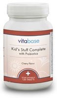 [USA]_Vitabase Kids Stuff Complete Vitamins  Minerals with Probiotics - 120 Chewables - 2 Pack