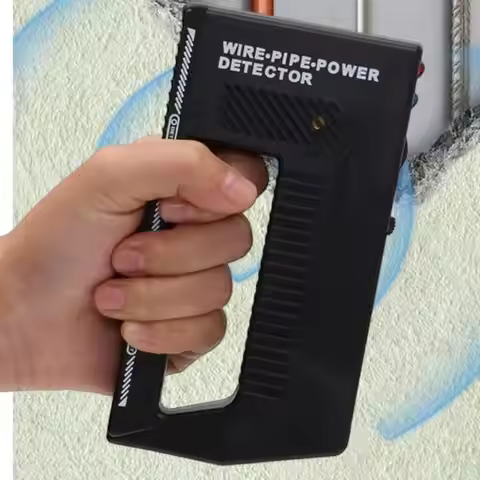 Wall Scanner Metal Detector Wire Pipe Power Detector High Sensitivity AC Wire Metal Detection Alert 