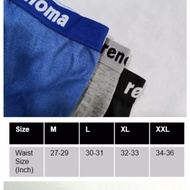 REN0MA  Briefs Clothes  Innerwear  Underwear  Underwear Mens Supreme 3pcs Boxer Trunks Spender