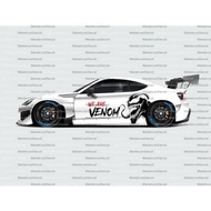 K787 WE ARE VENOM Car Body Stickers