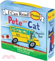 Pete the Cat Phonics Box ─ Includes 12 Mini-books Featuring Short and Long Vowel Sounds
