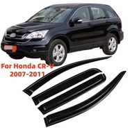 For Honda CRV CR-V 2007 2008 2009 2010 2011 Window Visor Rain Grd Vent Deflector Weathershield Mould