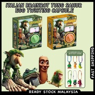 Italian Brainrot Egg Twisting Capsule Vending Machine Gacha Gashapon Blind Box Surprise Eggs Doll To