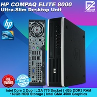 HP Compaq Elite Ultra Slim | Intel Core 2 Duo 4GB DDR3 RAM 160GB HDD | We also have Desktop PC, CPU, Monitor, Gaming Case, Laptop i7, i5, i3 | GILMORE MALL