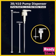 5L Pump Dispenser 38mm | Pump Head 5L Hand Sanitizer Pump Alcohol Liquid Detergent Sabun liquid 1L to 5L Drum Pam