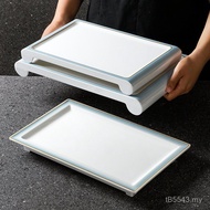 Dish Plate Tableware Imitation Porcelain Hotel Restaurant Dining Plate Hotel Plate Commercial Auspic