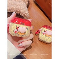 Cute 3D Shin-chan Butt Design Silicone Case for AirPods 1/2/3/4/Pro Earphone Cover
