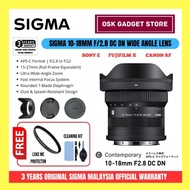 Sigma 10-18mm F2.8 DC DN Contemporary Lens For Sony Fujifilm & Canon Camera | APS-C | Original Sigma