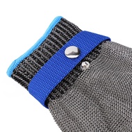 [CSS]Cut Proof Stab Resistant Stainless Steel Wire Metal Mesh Butcher Cotton Glove