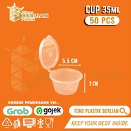 TP🤗 THINWALL CUP SAMBAL/SAOS DM 35ML 5PCS - /