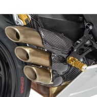 Mv Agusta Exhaust Cover Carbon Fiber For Brutale b3 ,Dragster ,F3 (MV-F3-3-111-CF)