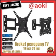 Flexible LCD/LED TV support bracket for all TV brands 19 inches - 70 inches