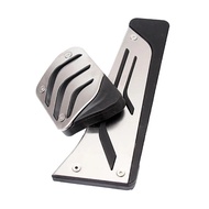 Steel Foot Gas Accelerator Brake Pedal Cover For BMW 2 3 4 5 6 7 Series iX X3 X4 X5 X6 X7 Z4 F15 F16