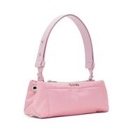 Hong Kong Direct Mail Trendy Luxury Ganni Ladies Pink Mini Baguette Shoulder Bag