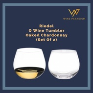 Riedel O Wine Tumbler Oaked Chardonnay Wine Glass (Set Of 2)