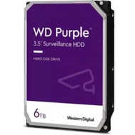 6TB WD Purple Surveillance Internal Hard Drive HDD - SATA 6 Gb/s, 256 MB Cache, 3.5" - WD63PURZ West