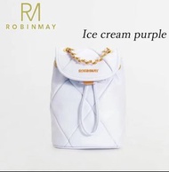 ROBINMAY 冰淇淋紫迷你背包