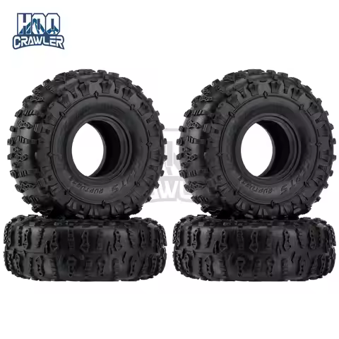 4pcs 1.9 Inch Jconcepts Rubber Tyre 1.9 Wheel Tires for 1/10 RC Crawler Trx4 Trx6 Axial Scx10 Axi030